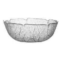 Салатник «Аспен»;стекло;2,7л;D=27,H=10см;матовый