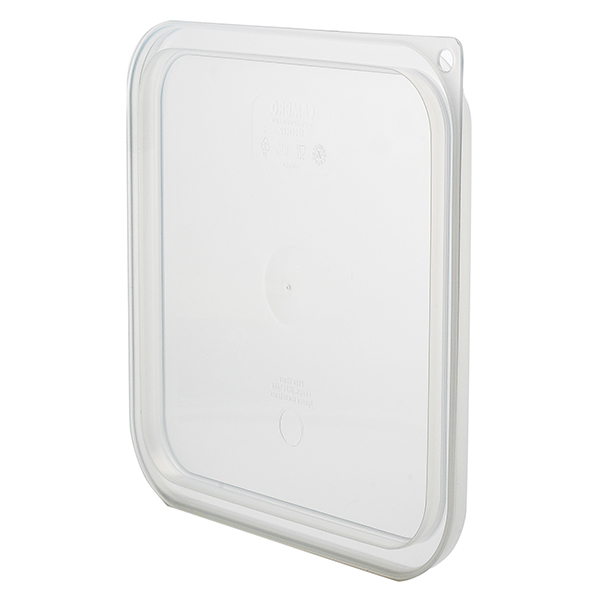 Крышка для контейнеров арт.6SFSCW, 8SFSCW;поликарбонат;,L=21,5,B=21,5см;прозр.