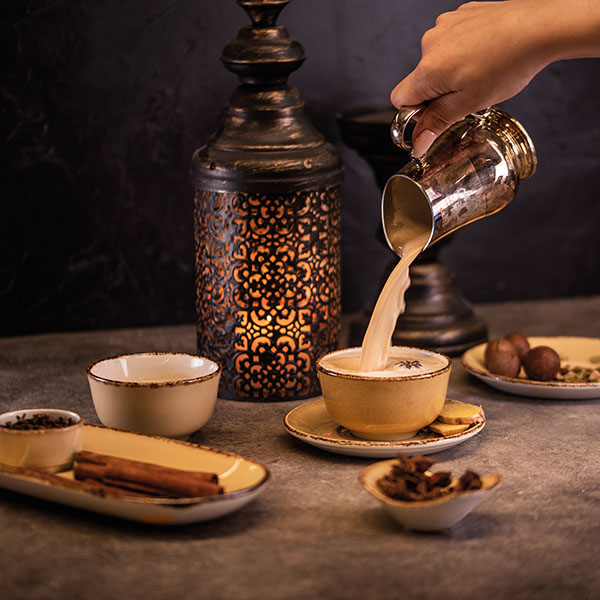 Салатник для комплимента «Террамеса мастед»;фарфор;80мл;D=112,H=45,L=115,B=90мм;св.корич.