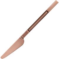 Нож столовый «Койчи»;сталь нерж.,медь;металлич.