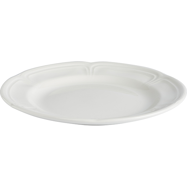 Блюдо «Торино»;фарфор;D=32,H=3см;белый