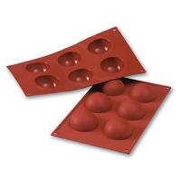 Форма для выпечки «Полусфера» [6 ячеек];силикон;D=6,H=3см