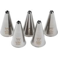 Насадка кондитерская «Закрытая звезда»[5шт];сталь нерж.;D=25/3,H=47мм