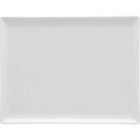 Блюдо «Сан Марино» прямоугольное;фарфор;,H=13,L=310,B=240мм;белый