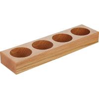 Подставка д/4-х соусников арт.3040219;дуб;деревян.