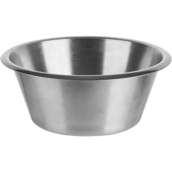 Миска;сталь нерж.;5,1л;D=32,H=14см;металлич.