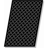 Форма кондитерская «Полусфера»[96шт];силикон,стеклопласт.;D=26,H=16мм