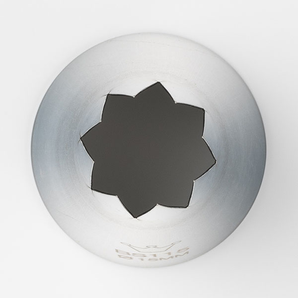 Насадка кондитерская «Открытая звезда»[5шт];сталь нерж.;D=35/15,H=55мм