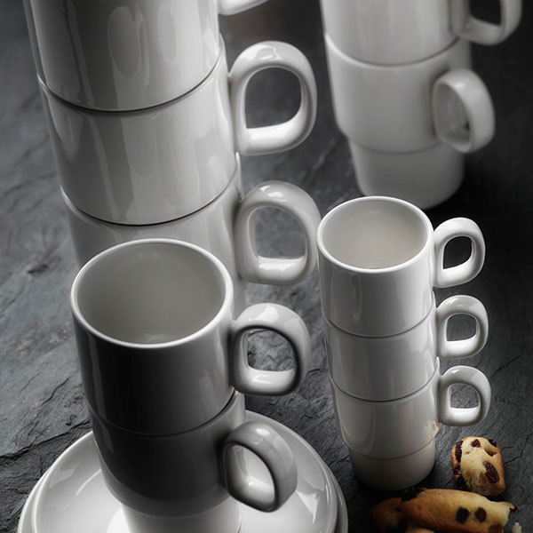 Блюдце «Лив»;фарфор;D=165/60,H=18мм;белый