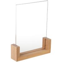 Подставка наст. д/меню А5;пластик,бук