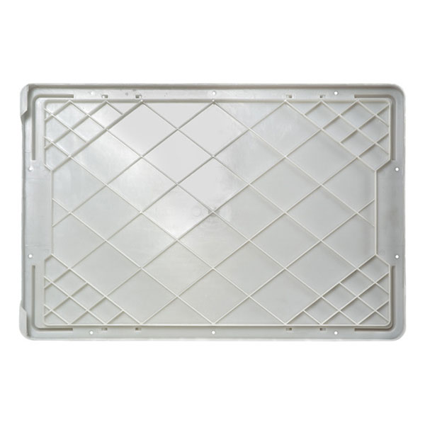 Крышка для ящика для продуктов 506 (от -30 до +60°C);полиэтилен;,L=61,B=41см;белый