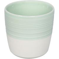 Стакан для горячих напитков;фарфор;150мл;белый,салатов. Стакан для горячих напитков;фарфор;150мл;белый,салатов.