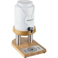 Диспенсер для молока с охл.элементом;фарфор,сталь нерж.;4л;,H=42см