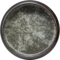 Салатник «Истра»;керамика;275мл;D=170,H=52мм;серый,зелен.