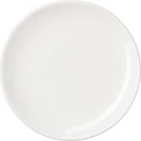 Тарелка «Кунстверк» мелкая без борта;фарфор;D=205,H=17мм;белый