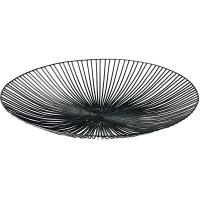 Ваза для фруктов;металл;D=50,H=7см;черный