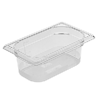 Гастроемкость (1/4);поликарбонат;4,1л;,H=15,L=26,5,B=16,2см;прозр.