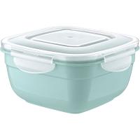 Контейнер для продуктов с крышкой  ;полипроп.;1л;,H=8,L=16,B=16см;прозр.