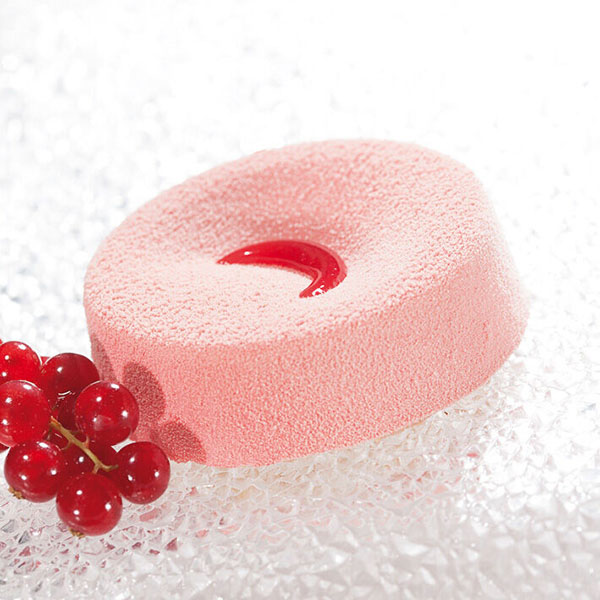 Форма кондитерская «Круг с углублением»[24шт];силикон,стеклопласт.;80мл;D=75,H=24мм