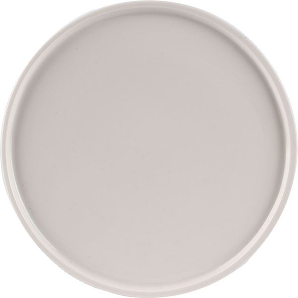 Тарелка «Диана» мелкая;фарфор;D=200,H=15мм;белый