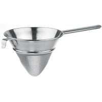 Дуршлаг конич.;сталь нерж.;D=24,L=25см;металлич.