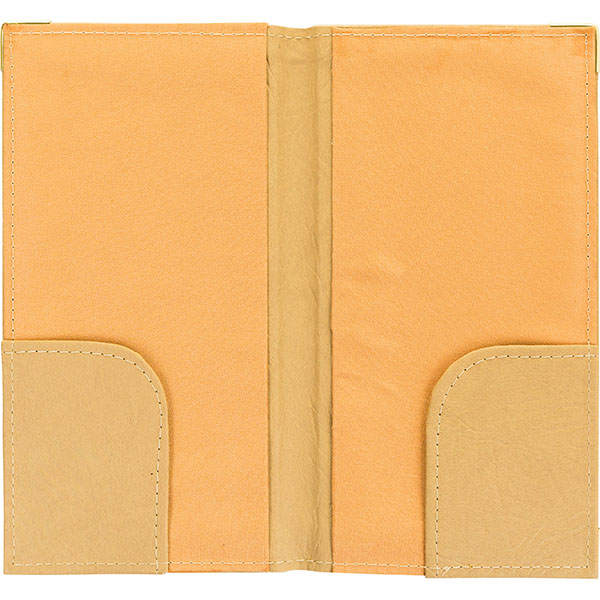 Папка для счетов с уголками;кожезам.;,H=1,L=22,B=12см;бежев.