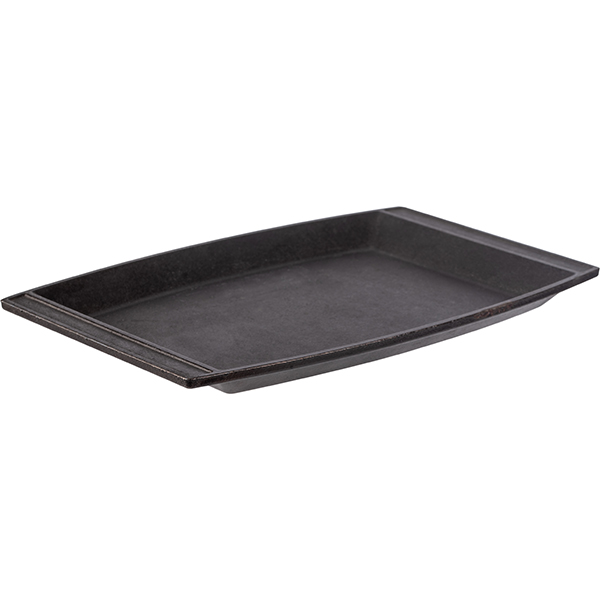 Сковорода прямоуг.;чугун;,H=25,L=295,B=200мм;черный