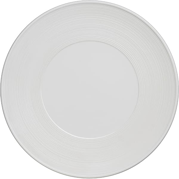 Тарелка «Граффити»;фарфор;D=32см;белый