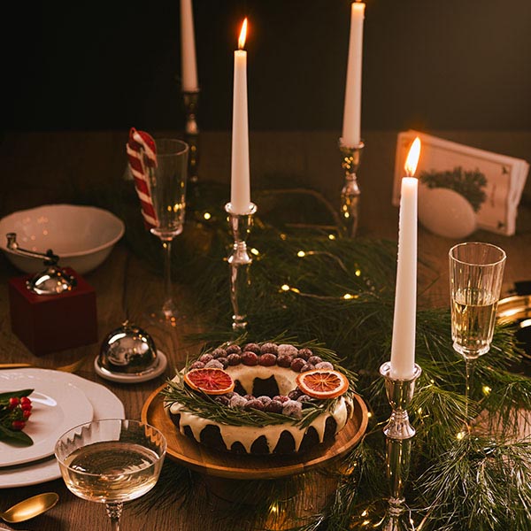 Подставка для торта «Акация»;дерево;D=24,H=8см;коричнев.