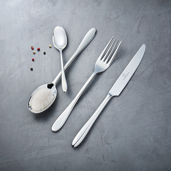 Ложка чайная «Лаццо»;сталь нерж.;,L=138/50,B=10мм;металлич.