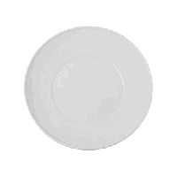 Тарелка «Граффити»;фарфор;D=32см;белый