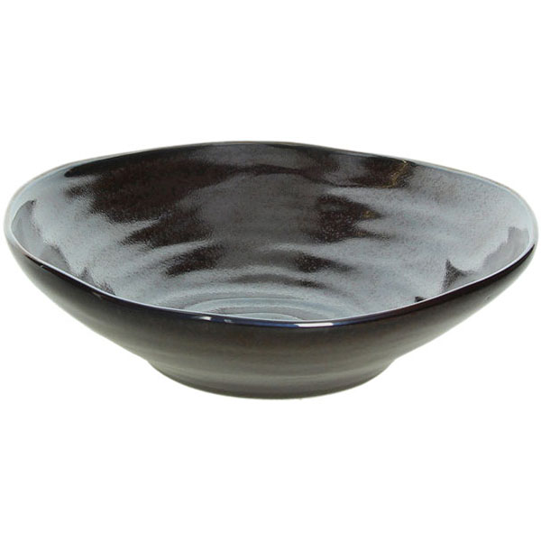 Тарелка глубокая «Органика Бронз»;1,18л;D=24,H=7см;коричнев.