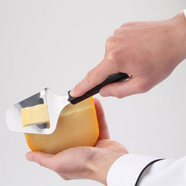 Нож для сыра «Оранж»;пластик,сталь;,L=21,5см;черный