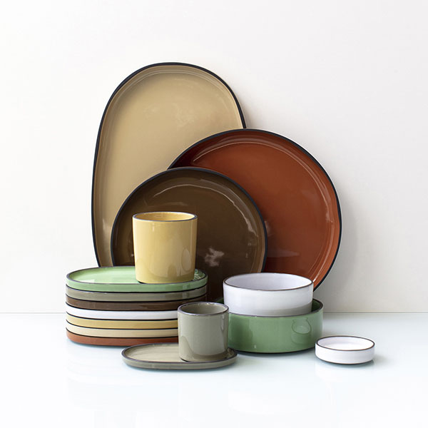 Блюдце «Карактэр» овальное;керамика;,H=15,L=180,B=111мм;коричнев.