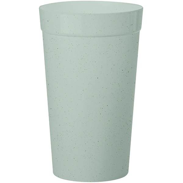 Стакан для горячих напитков;пластик;380мл;D=74,H=124мм;в ассорт.