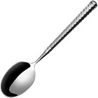 Ложка десертная «Кубизм 21»;хромоник. сталь;,L=18,8см;хромиров.