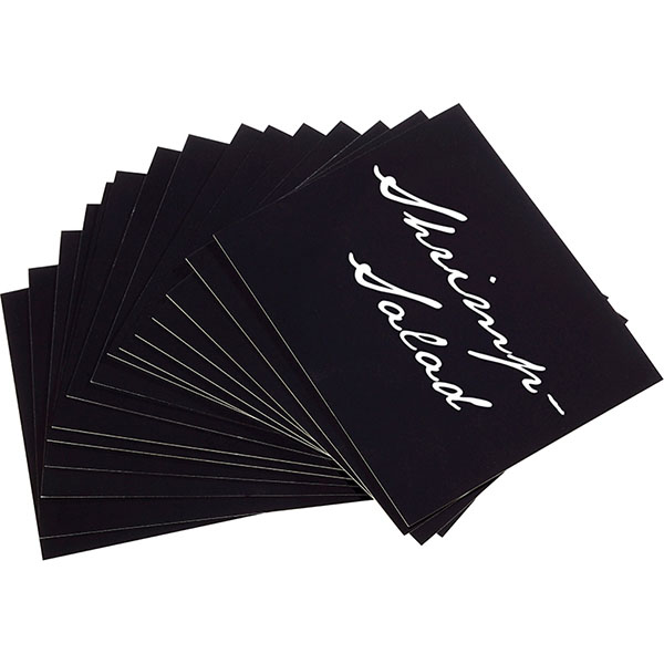 Карточки д/информации д/арт.71487-89[50шт];пластик;,L=10,B=8см