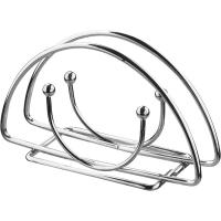 Салфетница ажурная;сталь;,L=14,B=5см;металлич.