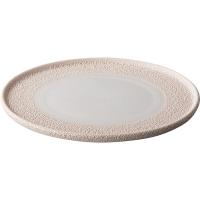 Тарелка «Ро дизайн бай кевала» мелкая;керамика;D=28см;белый