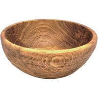 Салатник для подачи;дуб;1,5л;D=22,H=8см;деревян.