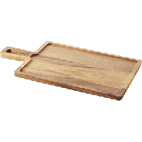 Подставка для блюда «Базальт»;акация;,H=15,L=430,B=230мм