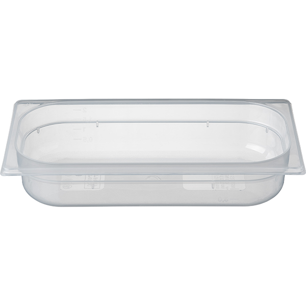 Гастроемкость (1/3);полипроп.;3л;,H=60,L=325,B=176мм;прозр.