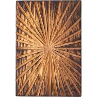 Доска для подачи с узором;дуб;,H=25,L=260,B=180мм;черный дуб,деревян.