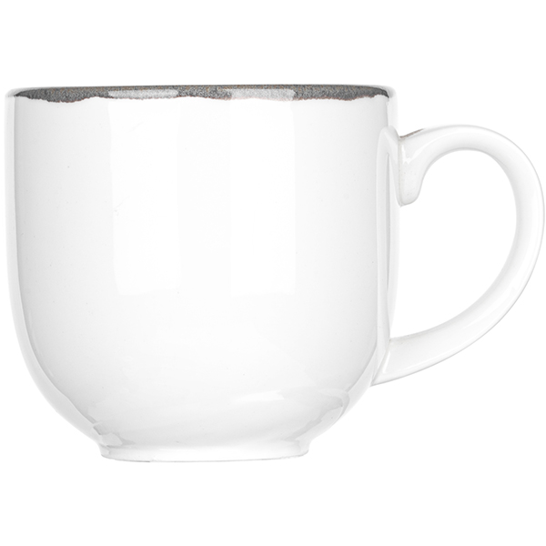 Кружка «Революшн Эдж Гранит»;фарфор;285мл;серый,коричнев.