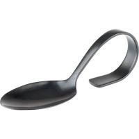 Ложка для комплимента «Классик»;сталь нерж.;,H=40,L=120,B=45мм;черный,матовый