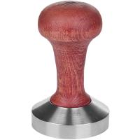 Темпер для кофе;сталь нерж.,дерево;D=58,H=95мм;махагон Темпер для кофе;сталь нерж.,дерево;D=58,H=95мм;махагон