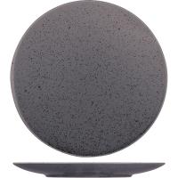 Тарелка для пиццы «Лайфстиль»;фарфор;D=300,H=25мм;серый