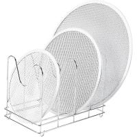 Подставка д/экранов д/пиццы;сталь нерж.;D=23см