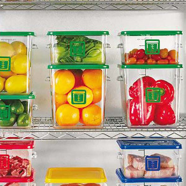 Крышка для контейнера для продуктов 44620-05, 44620-06, 44620-07;полиэтилен;,L=29,B=26,7см;белый