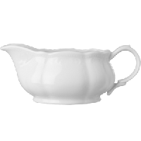 Соусник «В.Виена»;фарфор;400мл;,H=80,L=195,B=90мм;белый